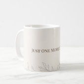 Just One More Chapter Cozy Reading Mug コーヒーマグカップ (正面左)