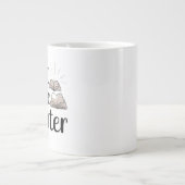 Just One More Chapter Extra Large Mug – 特大 ジャンボコーヒーマグカップ (正面)