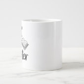 Just One More Chapter Extra Large Mug – 特大 ジャンボコーヒーマグカップ (正面)