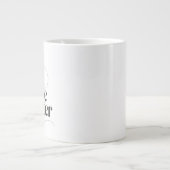 Just One More Chapter Extra Large Mug – 特大 ジャンボコーヒーマグカップ (正面)