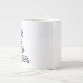 Just One More Chapter Extra Large Mug – 特大 ジャンボコーヒーマグカップ (正面)