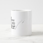 Just One More Chapter Extra Large Mug – 特大 ジャンボコーヒーマグカップ (正面)