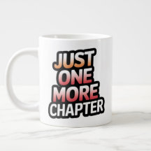 Just One More Chapter Extra Large Mug – 特大