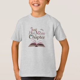 Just One More Chapter" Kids Basic T-Shirt | Fun Tシャツ