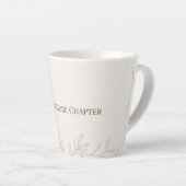 Just One More Chapter Latte Mug カフェラテマグ (右アングル)