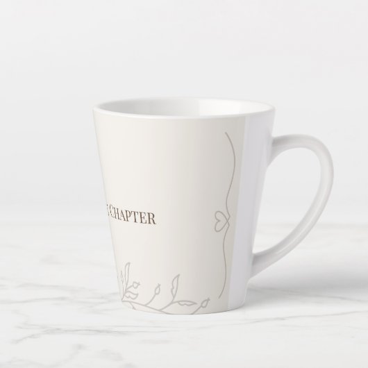 Just One More Chapter Latte Mug カフェラテマグ (右)