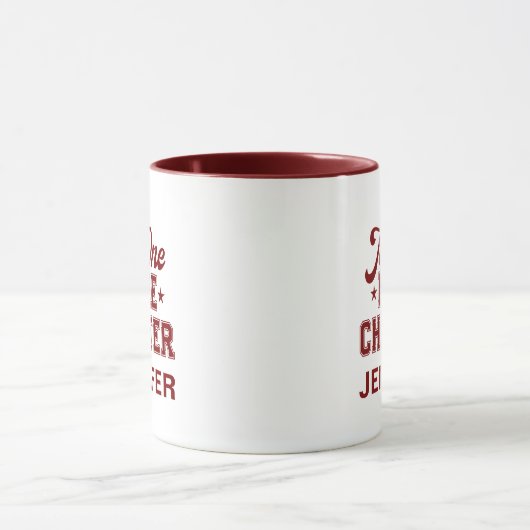 Just One More Chapter Mug Maroon Bookworm マグカップ (中央)