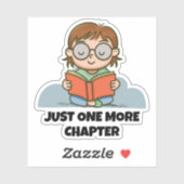 Just One More Chapter, Reading Book Worm シール (シート)