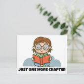 Just One More Chapter, Reading Book Worm ポストカード (スタンド正面)