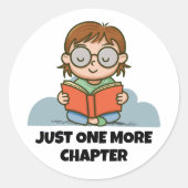 Just One More Chapter, Reading Book Worm ラウンドシール (正面)