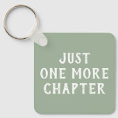 Just One More Chapter Sage Green キーホルダー (正面)