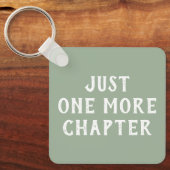 Just One More Chapter Sage Green キーホルダー (正面)