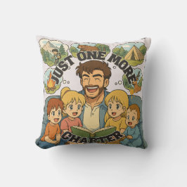 Just One More Chapter Throw Pillow クッション