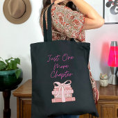 Just one more chapter tote bag gift book lover トートバッグ