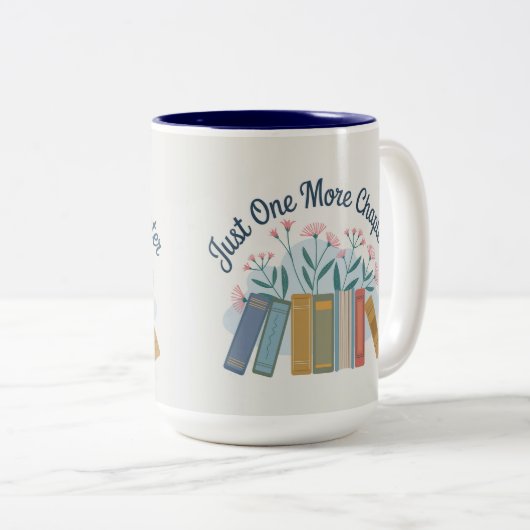 Just One More Chapter Two Tone Mug ツートーンマグカップ (正面右)