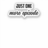 Just One More Episode: True Crime Binge Watcher	 シール (正面)
