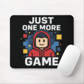 Just One More Game ゲーミングマウスパッド マウスパッド (マウス)