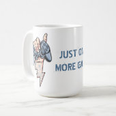 JUST ONE MORE GAME コーヒーマグカップ (正面左)