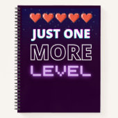 just one more level ノートブック (正面)