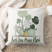 Just One More Plant クッション (ブランケット)