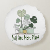 Just One More Plant ラウンドクッション (裏面)