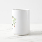 Just One More Plant lover, Plant lover green plant コーヒーマグカップ (中央)
