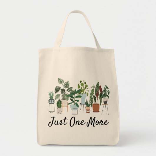 Just One More Plant Shirt, Plant Lady Gardening  トートバッグ (正面)
