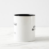 Just One More Row I'm Hooked Crochet Hook and Yarn ツートーンマグカップ (中央)