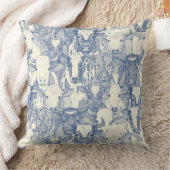 just ox classic blue pearl クッション (ブランケット)