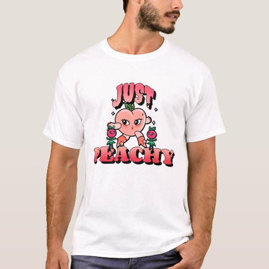 Just Peachy Tシャツ (正面)