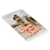 Just Peachy Wedding日付を保存 マグネット (右側)