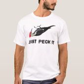 Just Peck It Tシャツ (正面)