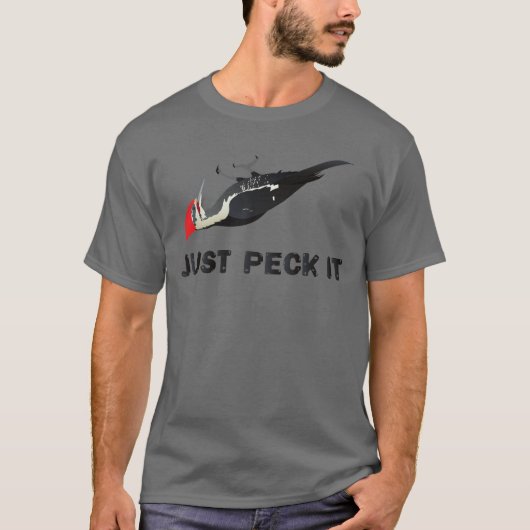 Just Peck It Tシャツ (正面)