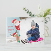 Just Peek Holiday Photo Card シーズンカード (スタンド正面)