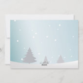 Just Peek Holiday Photo Card シーズンカード (裏面)