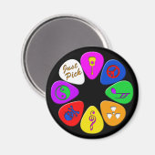 Just Pickギターピック マグネット (正面/裏面)