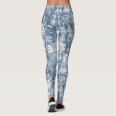 just pigs cobalt denim レギンス (裏面)
