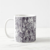 just pigs mulberry strong white コーヒーマグカップ (左)