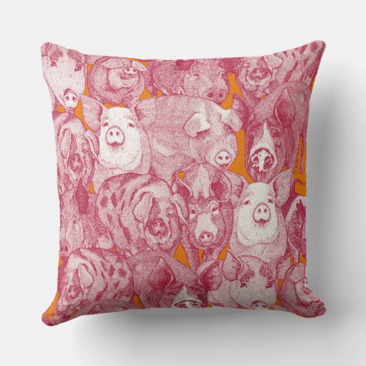 just pigs viva magenta satsuma クッション (裏面)