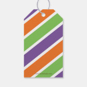 Just Poppin' byハロウィーンポップコーントリートギフトラベル ギフトタグ (裏面)