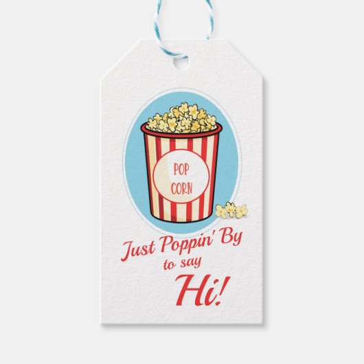 Just Poppin' By ギフトタグ (正面)