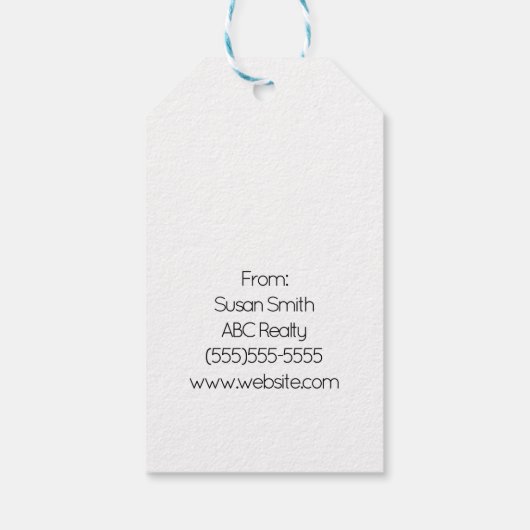 Just Poppin' By ギフトタグ (裏面)