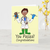 Just Qualified Medicalプロフェッショナルカード カード (黄色い花)