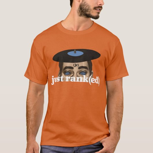 Just Ranked ヘッドロゴTシャツ Tシャツ (正面)