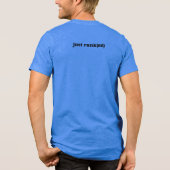 Just Ranked Tee TEAM BLUE - 愛してる トライブレンドTシャツ (裏面)