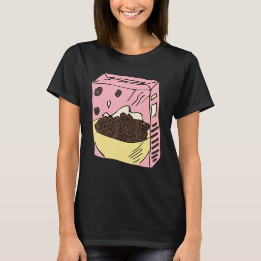 Just Really Like Breakfast Cereal OK Cereal Tシャツ (正面)
