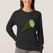 Just Really Like Cucumbers Cucumber Pickle Vegetab Tシャツ (正面)