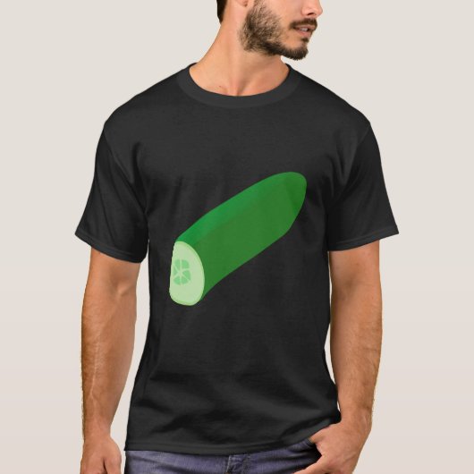 Just Really Like Cucumbers Cucumber Pickle Vegetab Tシャツ (正面)