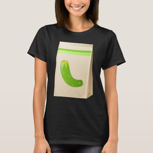 Just Really Like Cucumbers Cucumber Pickle Vegetab Tシャツ (正面)