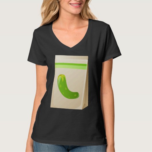 Just Really Like Cucumbers Cucumber Pickle Vegetab Tシャツ (正面)